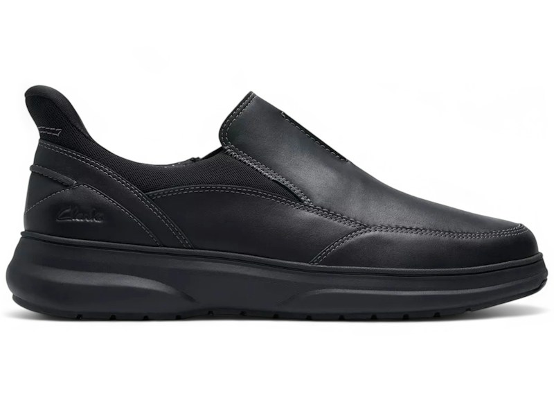 Clarks Mullan Step Black Leather