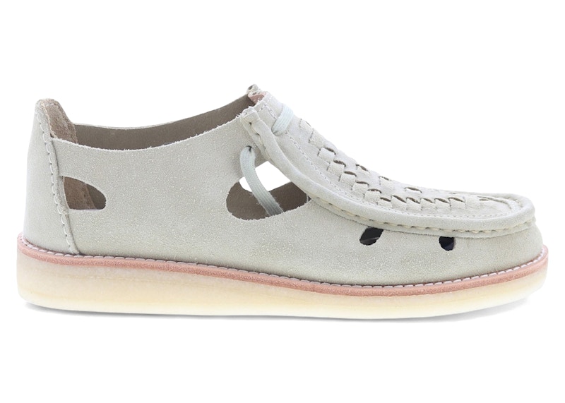 Pre-owned Clarks Men's Originals Brixham Ronnie Fieg 8th St Combi Suede Sneakers In Maple In Brown