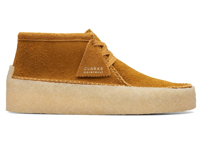 Pre-owned Clarks Men's Originals Caravan Sneakers In Light Ochre