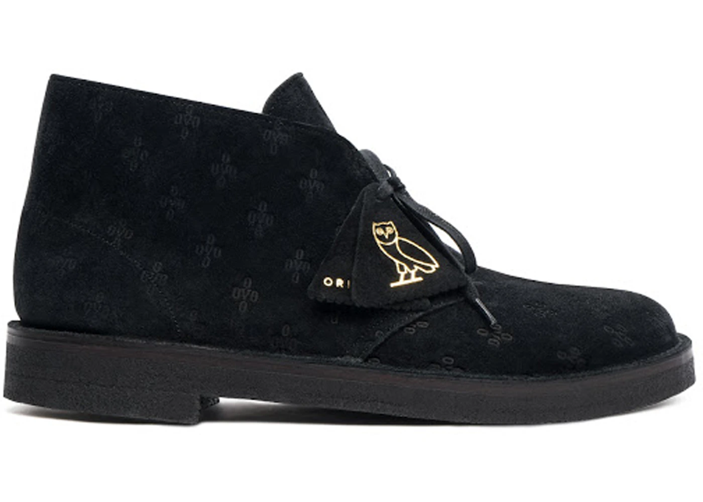 Clarks Originals Desert Boot OVO Black Men s 26130901 US
