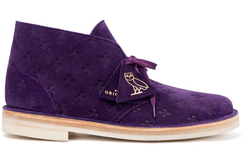 Clarks purple sales