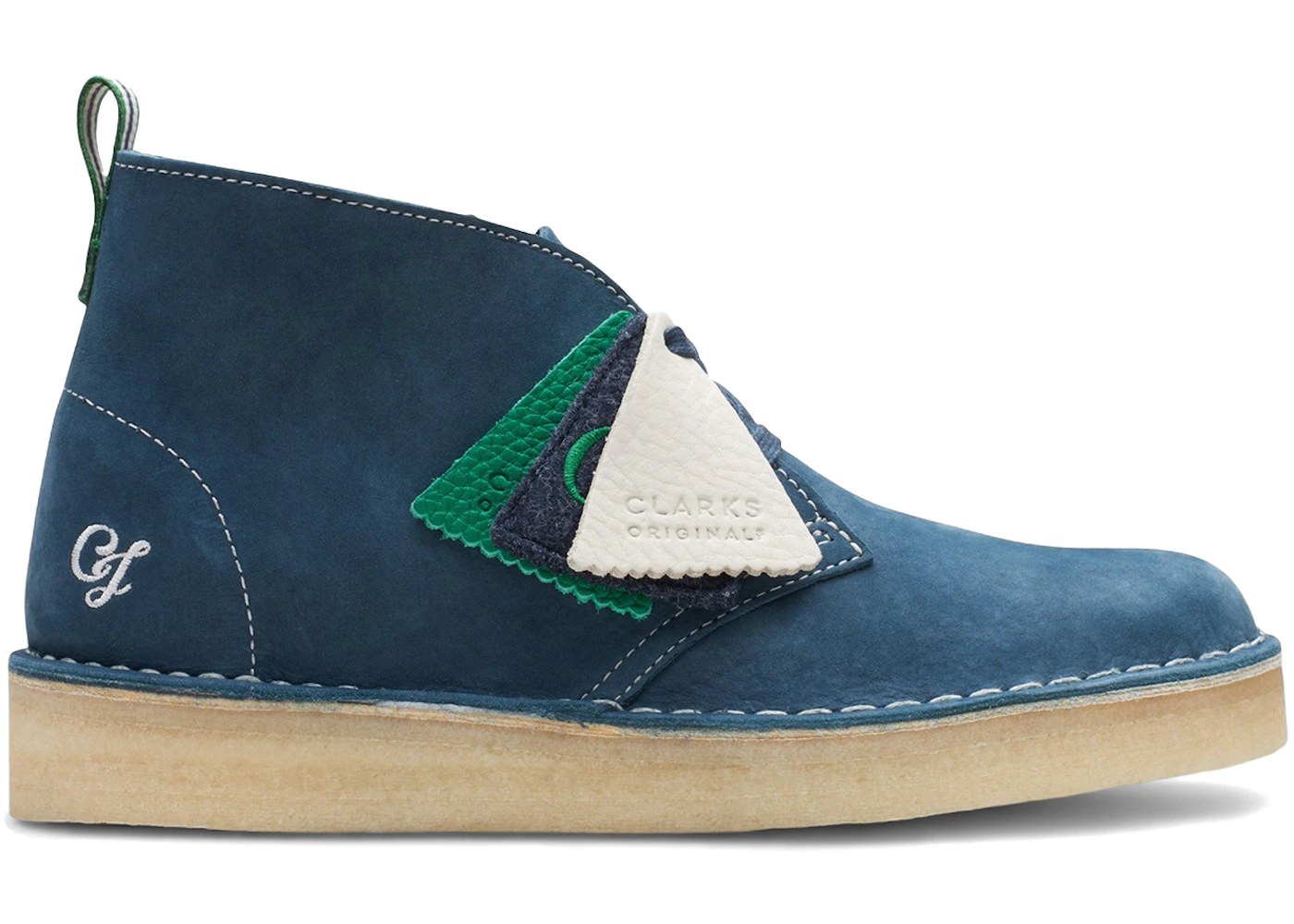 Clarks Blue Combi Desert Boots Clarks Originals Desert Coal Navy