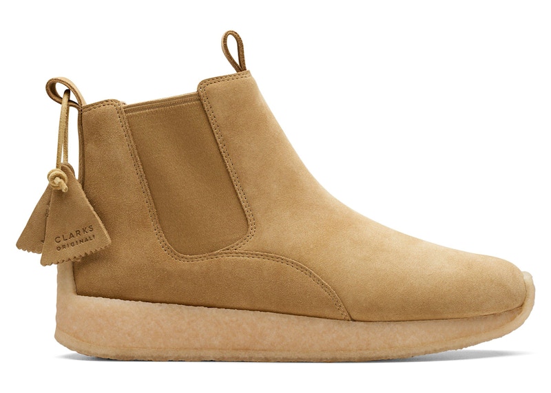 Pre-owned Clarks Men's Originals Radlett Ronnie Fieg 8th Street Sneakers In Dark Sand