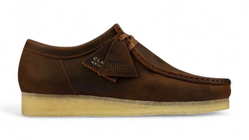 Pre-owned Clarks Men's Originals Wallabee Boot Sneakers In Beeswax In Brown