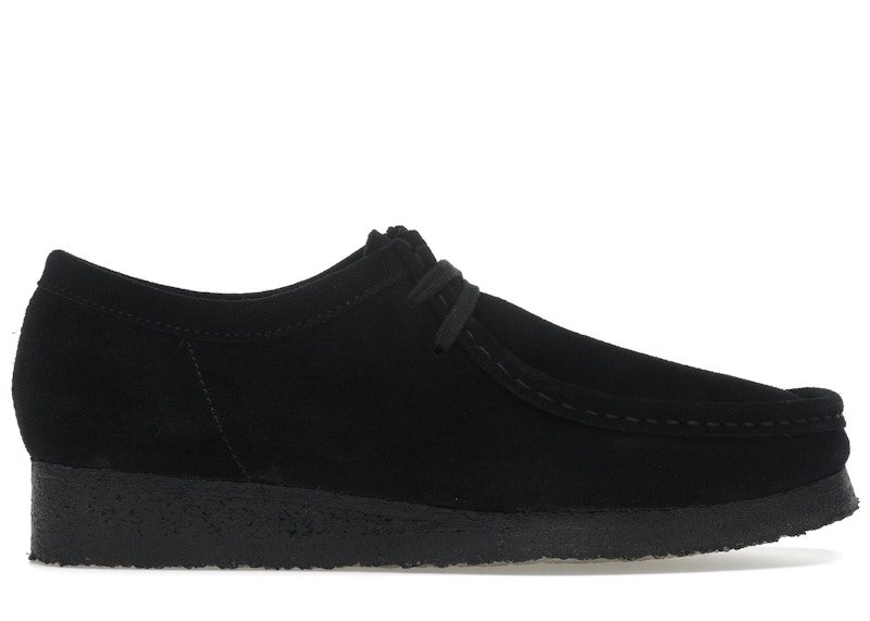 Pre-owned Clarks Men's  Originals Wallabee Boot Suede Sneakers In Black