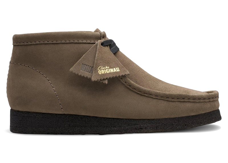 Clarks Originals Wallabee Boot Dark Grey Men's - 26179322 - US