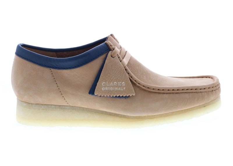 Pre-owned Clarks Men's Originals Wallabee Boot Nubuck Sneakers In Light Tan