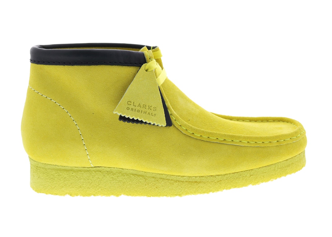 Pre-owned Clarks Originals Wallabee Boot Lime