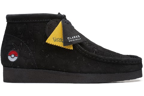 Clarks Originals Wallabee Boot Pokémon Black Men's 26168968 US