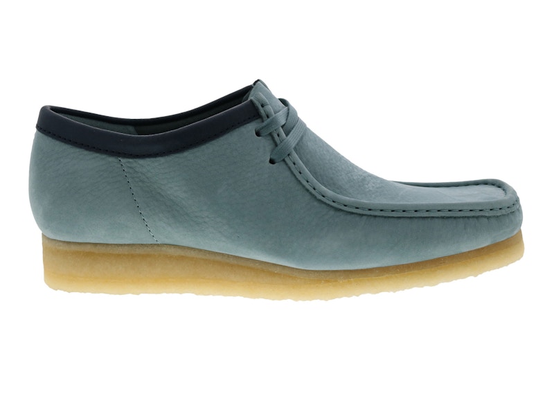 Pre-owned Clarks Men's Originals Wallabee Boot Nubuck Sneakers In Sage