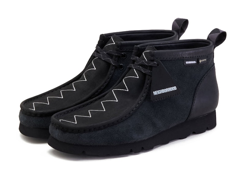 Clarks Originals Wallabee Boots Gore-Tex Neighborhood Black