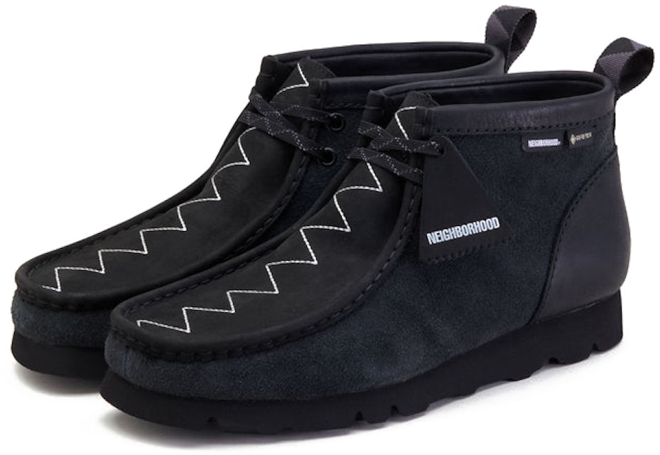 Clarks Originals Wallabee Boots Gore-Tex Neighborhood Black - 221CLCLN-FW01 US