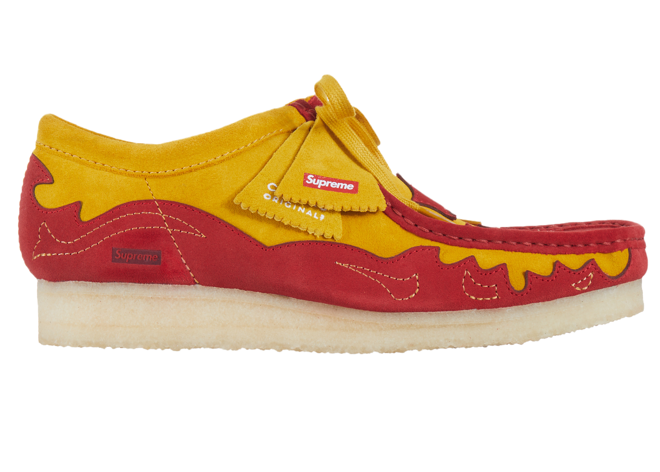 Supreme Clarks wallabee boots
