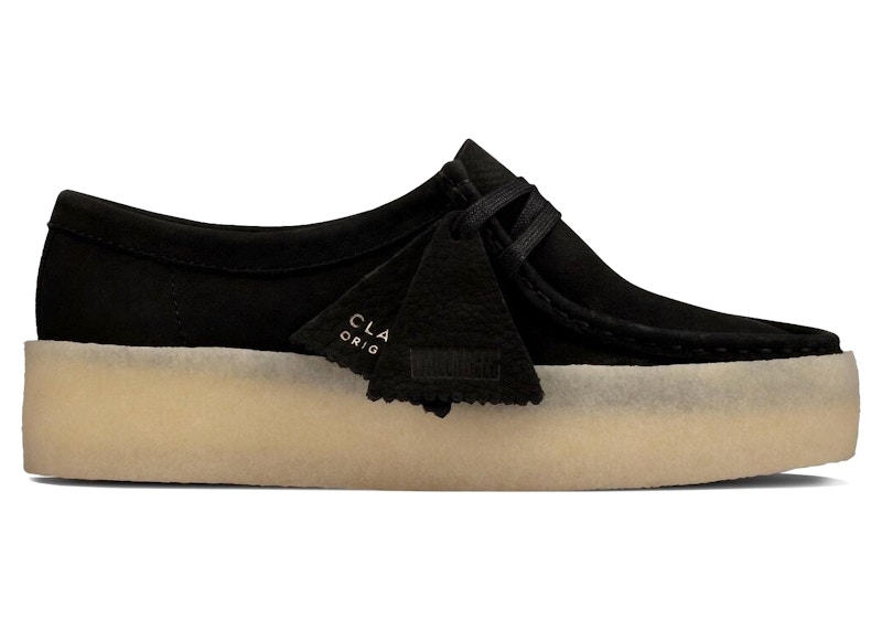 Clarks Wallabee Cup Womens Black Hi Boots