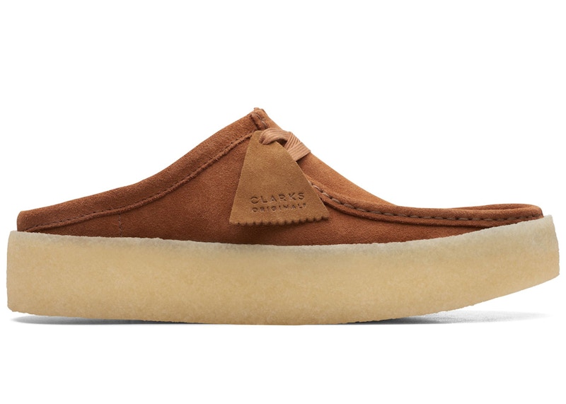 Clarks Originals Wallabee Cup Mule Tan Suede