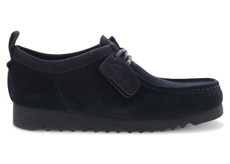 Pre-owned Clarks Men's  Originals Wallabee Ftre Lo Sneakers In Black