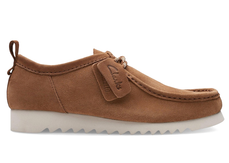 Pre-owned Clarks Men's Originals Wallabee Ftre Lo Sneakers In Cola