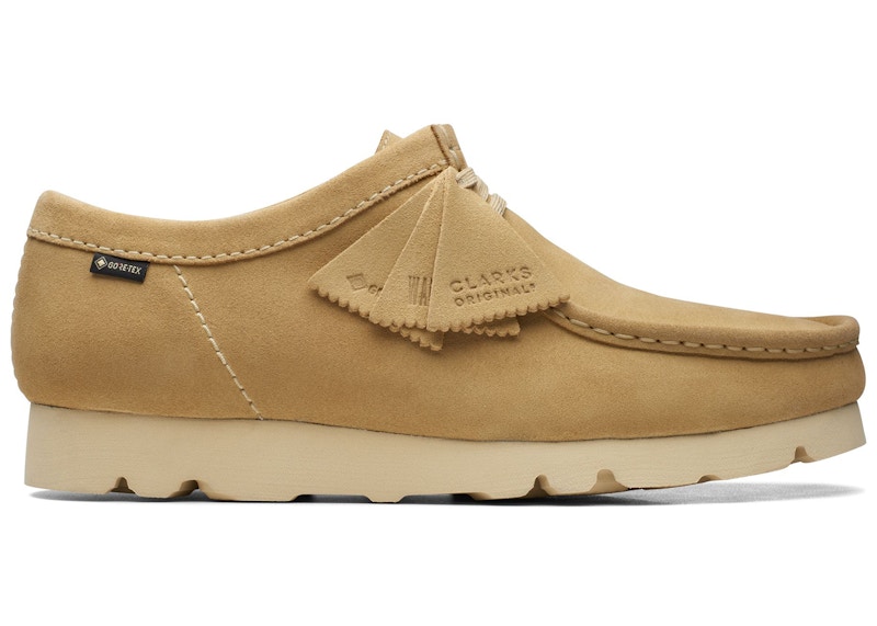 Clarks Originals Wallabee Gore-Tex Maple Suede Men's - 26172074 - GB