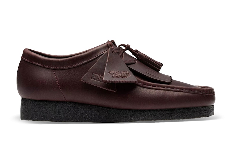 Clarks Originals Wallabee Leather Purple Grape Men's - Sneakers - US