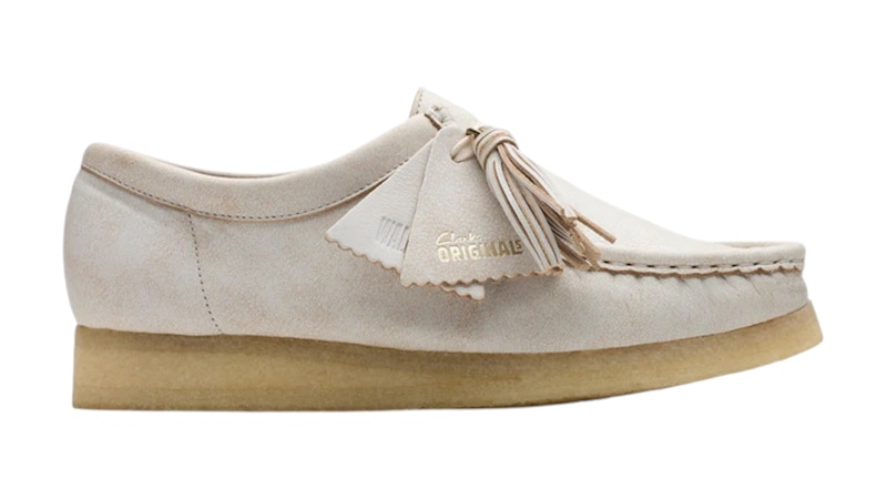 Clarks Originals Wallabee Leather White - 26181115