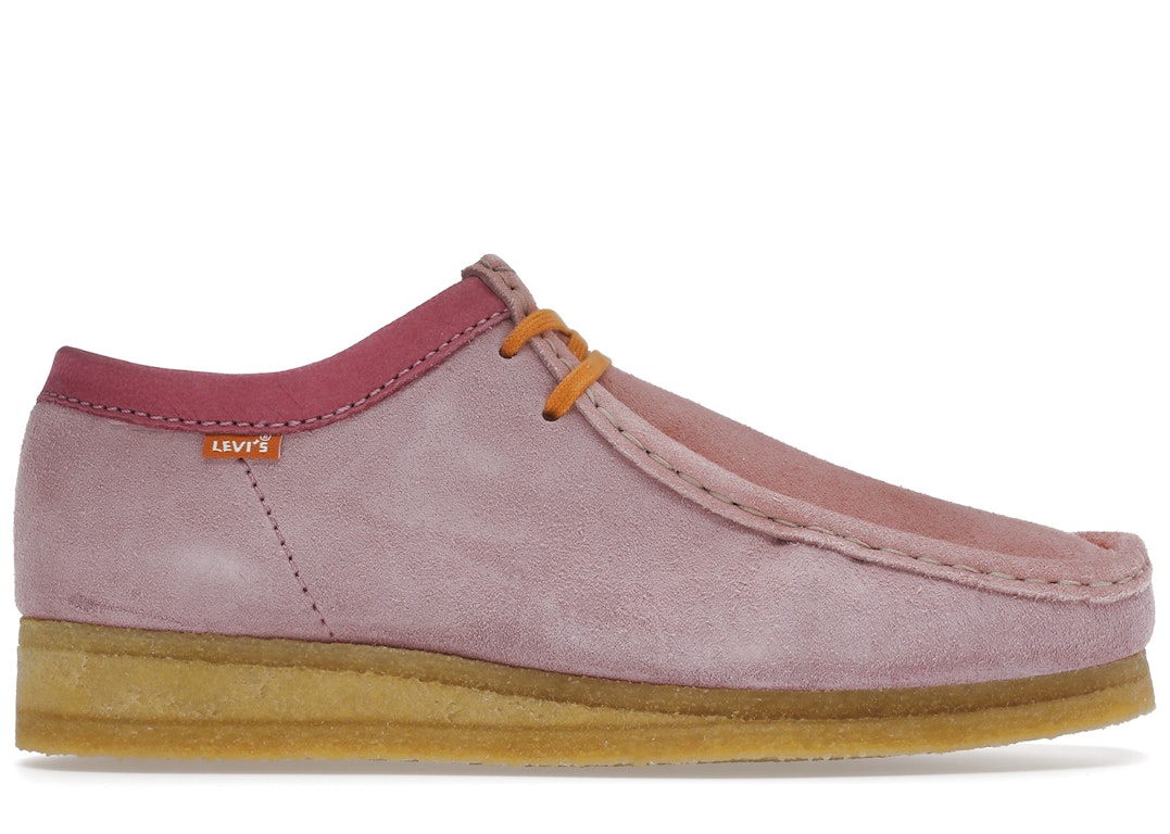 Pre-owned Clarks Originals Wallabee Levi's Vintage Clothing Pink In Pastel Pink