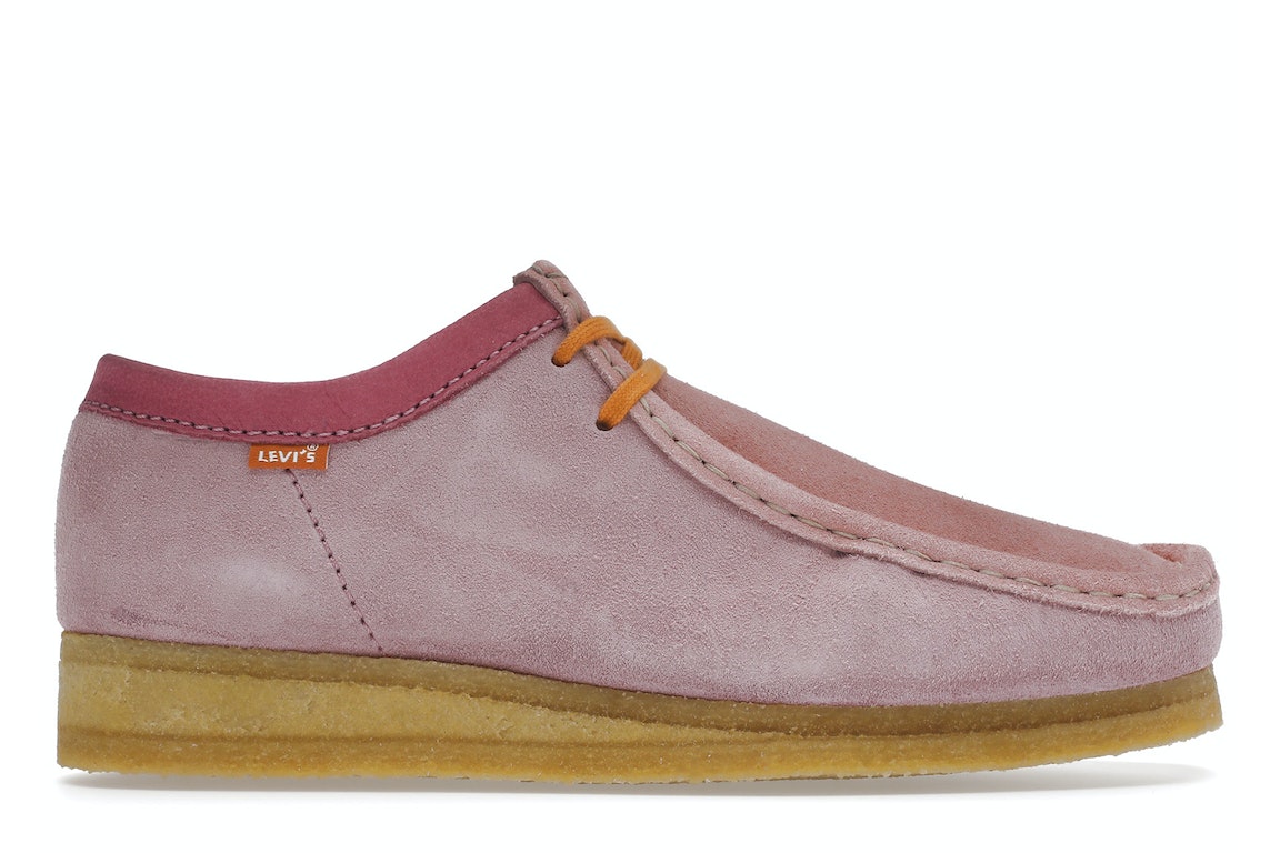 Pre-owned Clarks Originals Wallabee Levi's Vintage Clothing Pink In Pastel Pink