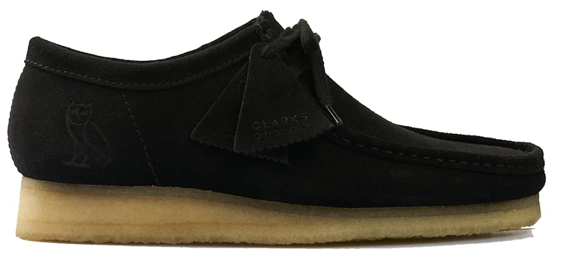 black clarks wallabees mens