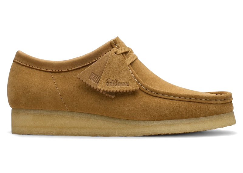 Clarks Originals Wallabee Mid Tan Suede Men's - 26180198 - US