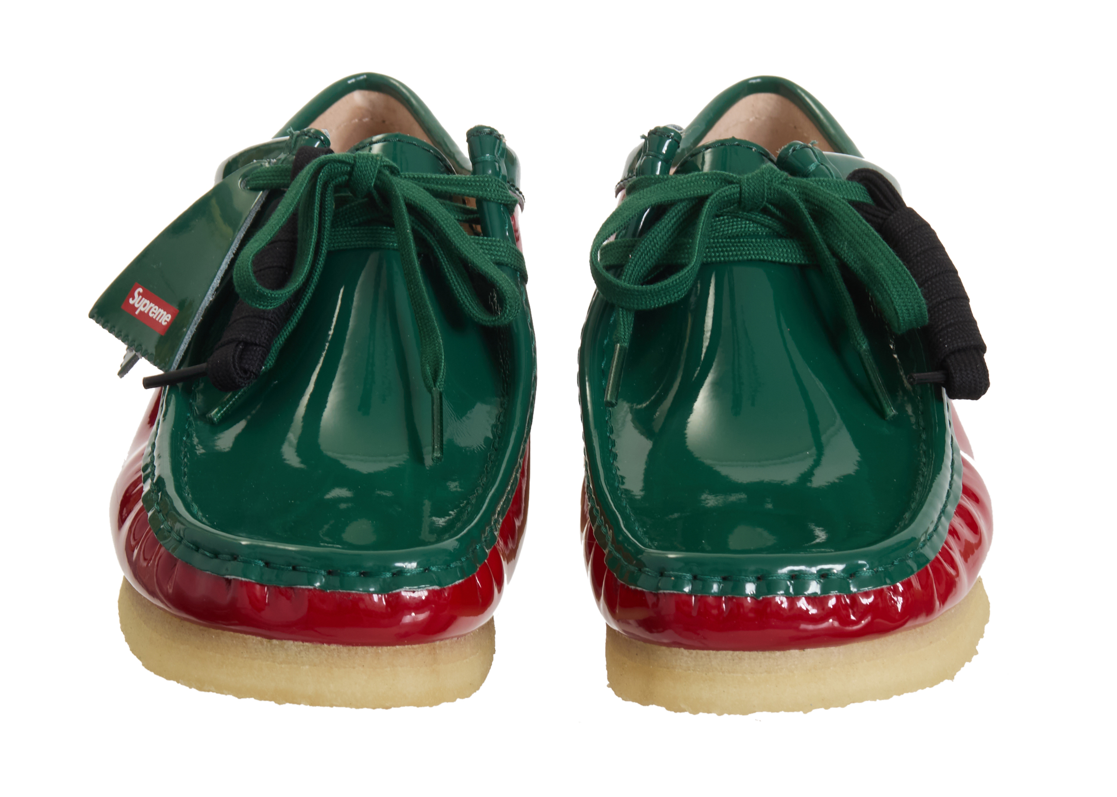 Clarks Originals Wallabee Patent Leather Boot Supreme Multicolor ...