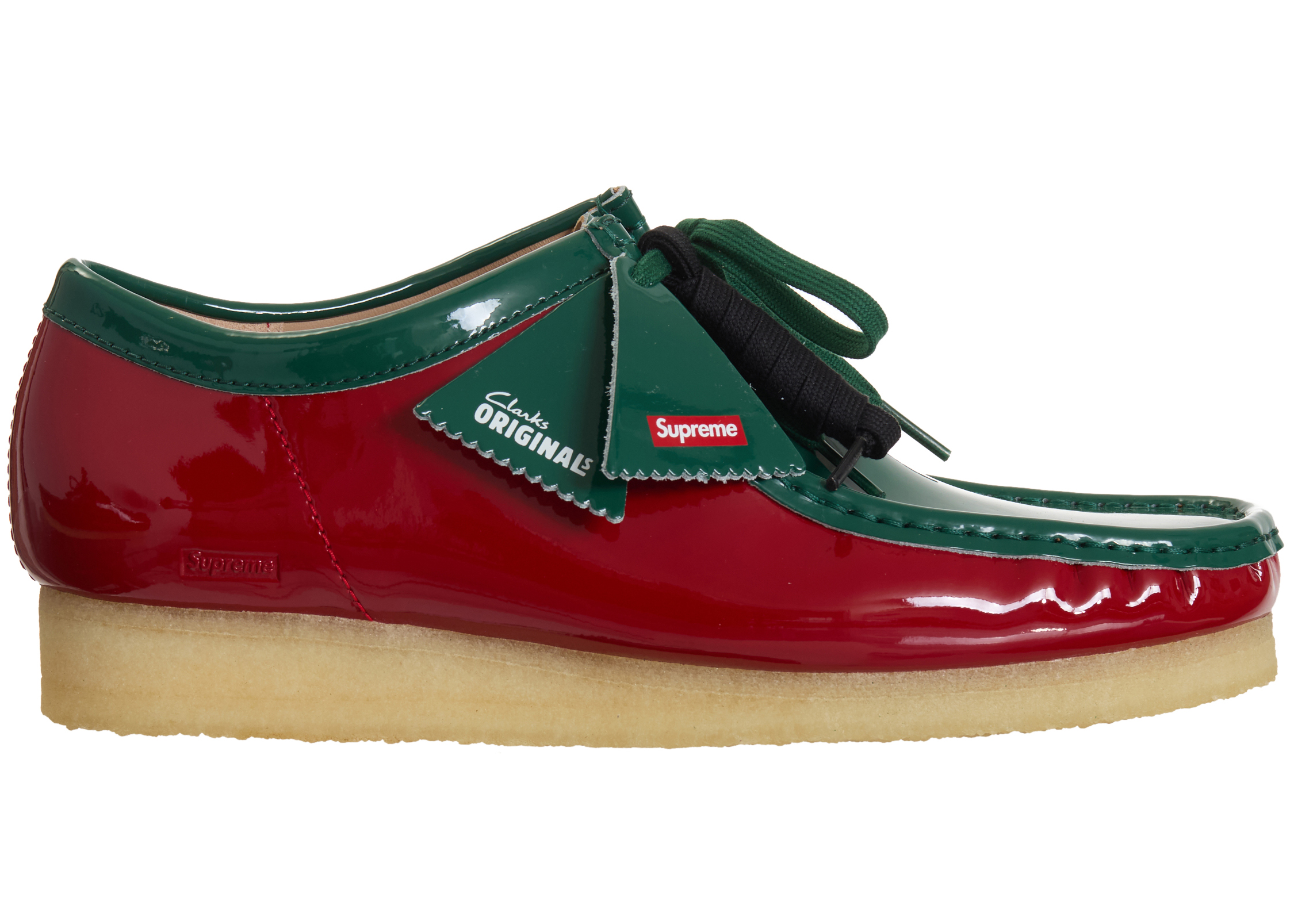 Clarks Originals Wallabee Patent Leather Boot Supreme Multicolor