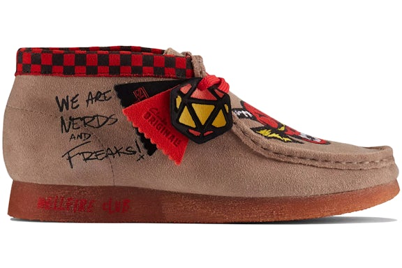 Clarks Originals Wallabee Stranger Things Hellfire Club (GS)