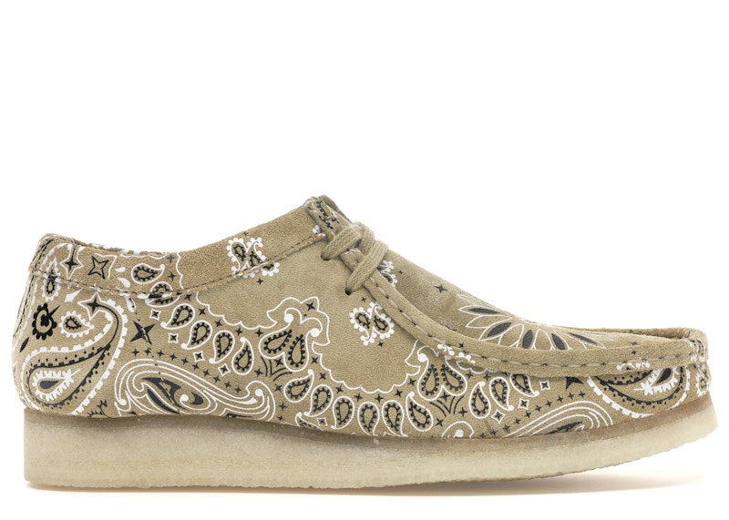 Clarks Originals Bandana Wallabee ベージュ27