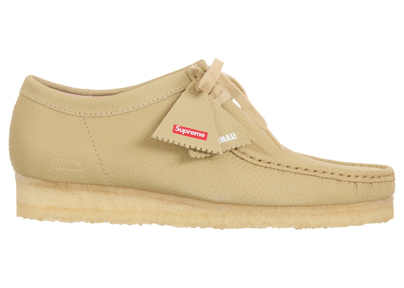 Supreme Clarks Originals Woven Wallabee (FW21) - $178