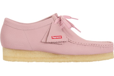 Clarks Originals Wallabee Supreme Pink Reflective Men's Sneakers