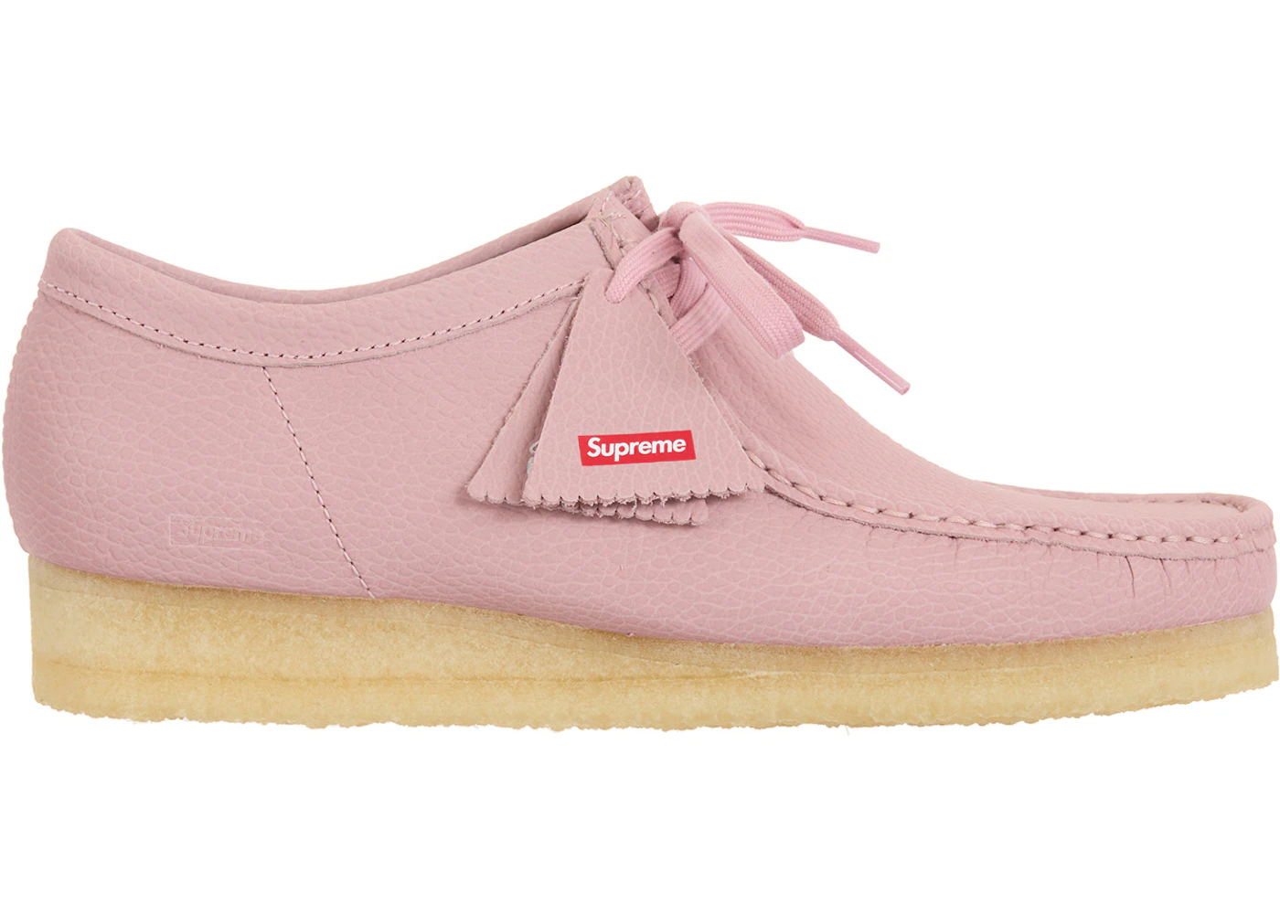 Clarks Originals Wallabee Supreme Pink Reflective Men's Sneakers