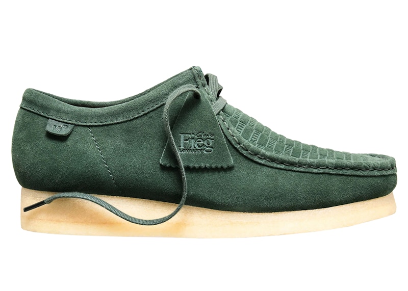 Pre-owned Clarks Men's  Originals Wallabee By Ronnie Fieg Kith Loyalty Program Sneakers In Vitality In Orange