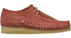 Clarks Originals Woven Wallabee Supreme Pink