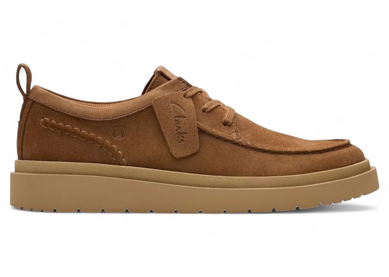 Clarks Polden Moc Cola Suede