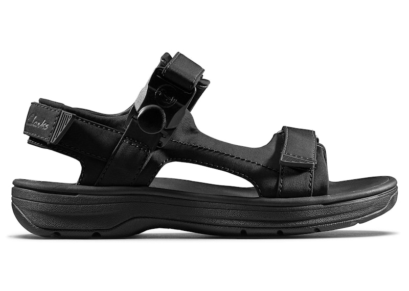 Pre-owned Clarks Men's  Sandal 2 Martine Rose Textile Sneakers In Black
