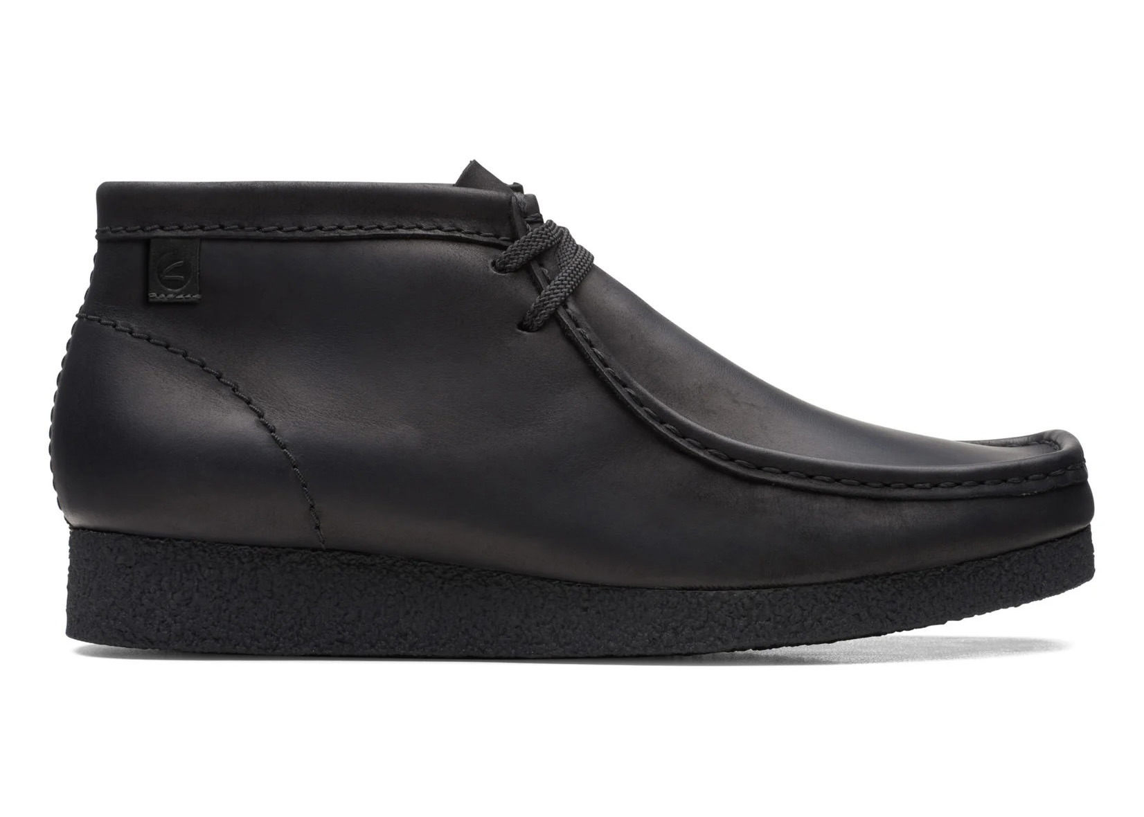 Clarks Shacre Boot Black Leather