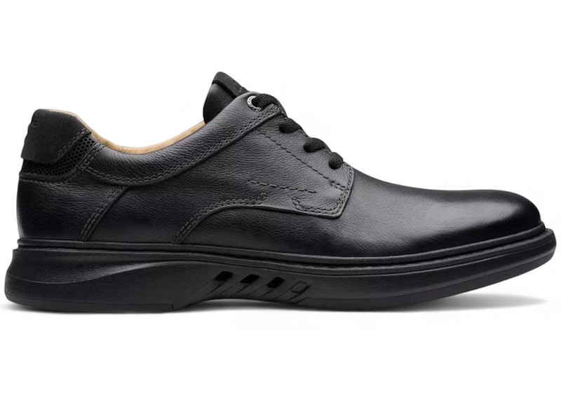 Clarks Un Briley Pace Black Leather Hombre - 26179981 - US