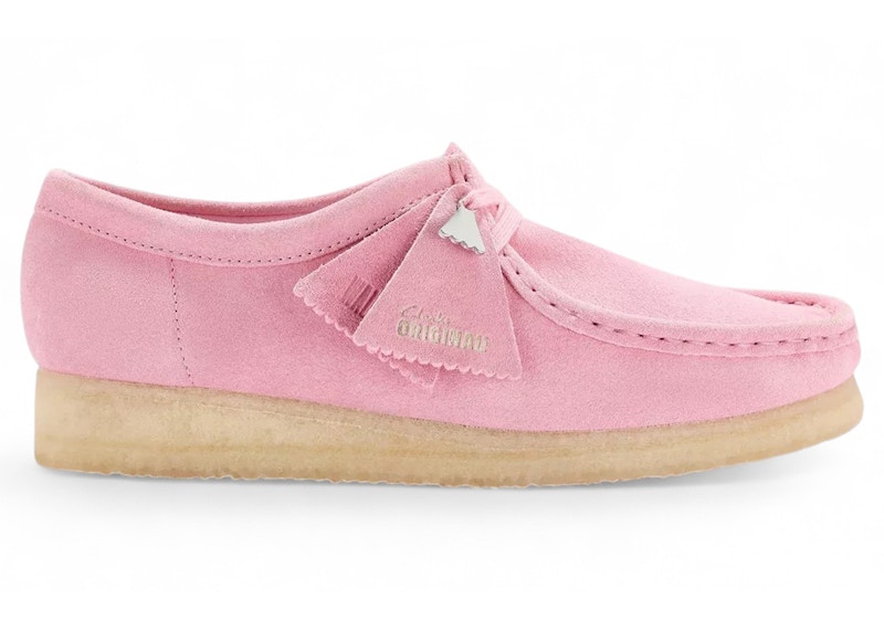 【CLARKS】Wallabee ピンク Clarks Womens Wallabee Shoes – Extra Butter