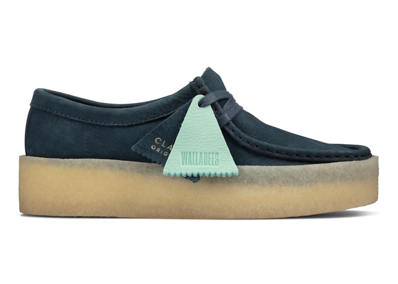 clarks wallabee cup blue