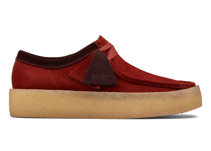 Burgundy hotsell suede wallabees