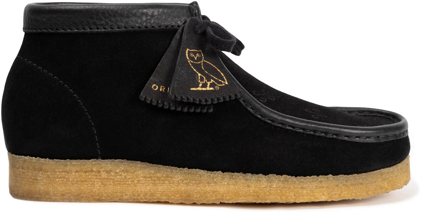 OVO x Clarks Wallabees Black NEW 11 US October's Very Own Drake og owl