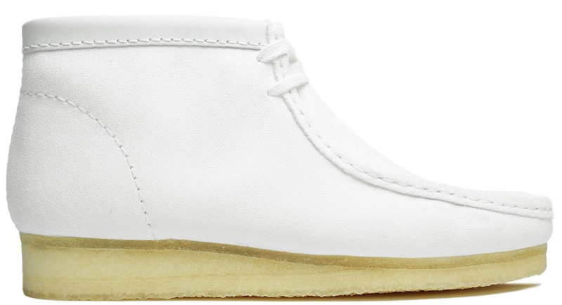 Pre-owned Clarks Wallabees Extra Butter X The Halal Guys White (women's) Sneakers In Cream