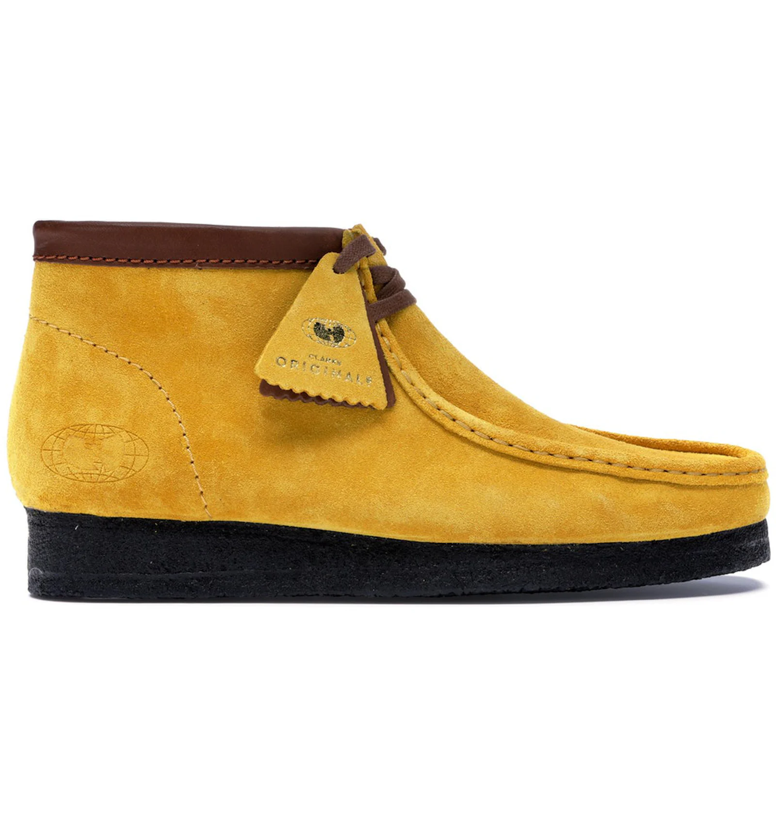Clarks on sale wallabee yellow