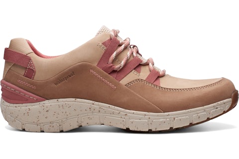 Piel combinada Clarks Wave Range AP Praline (mujer) 26171614 MX