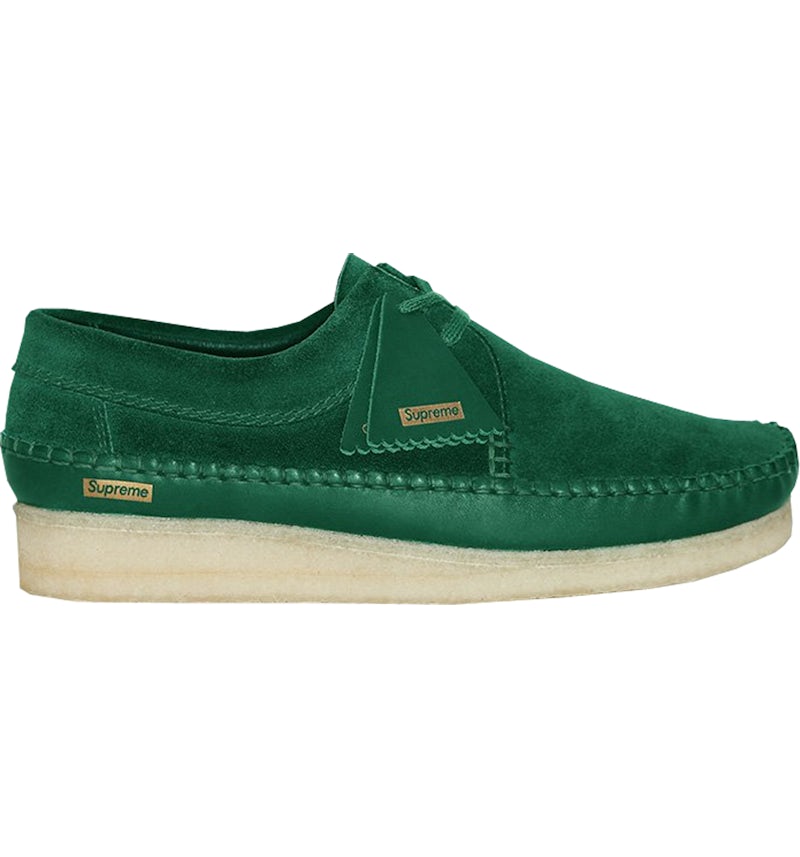 Clarks Weaver Supreme Green Men s Sneakers US