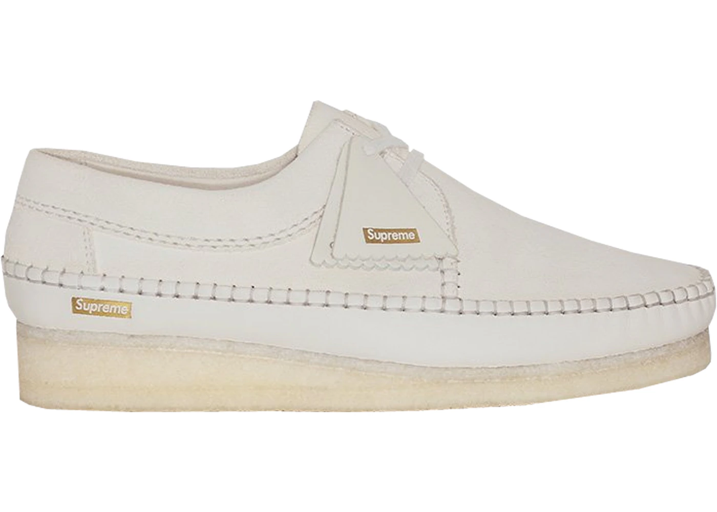 Supreme×Clarks Originals Weaver UK8 Clarks Weaver Supreme White Men's - Sneakers - US